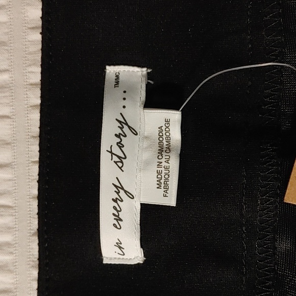 🌻NEW Women's Straight Leg Sculpting Black Plus Size Petite Length Pants - Picture 9 of 11